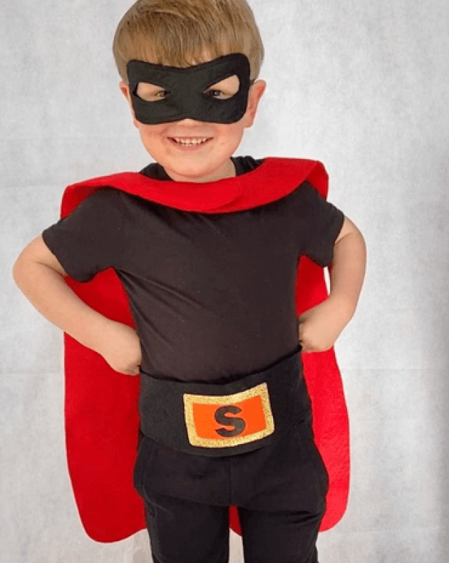 Strój Superbohaera - Halloweenowe DIY - Kostiumy dla Dzieci